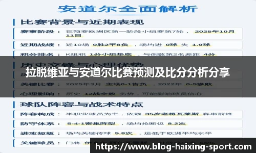 拉脱维亚与安道尔比赛预测及比分分析分享